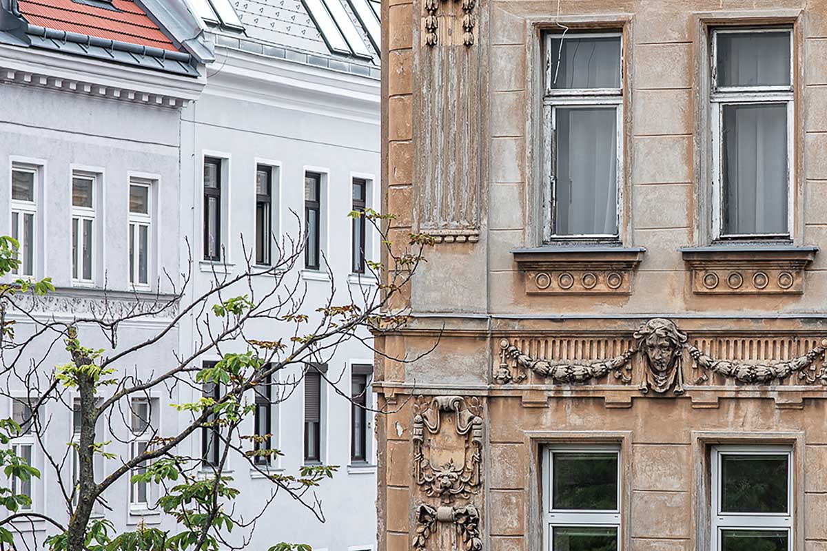 Altbau in Wien - SujetFoto: M.Nachtschatt