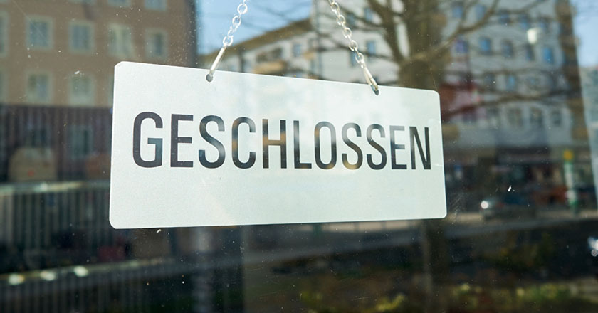 Geschlossen; Foto: istockphoto.com