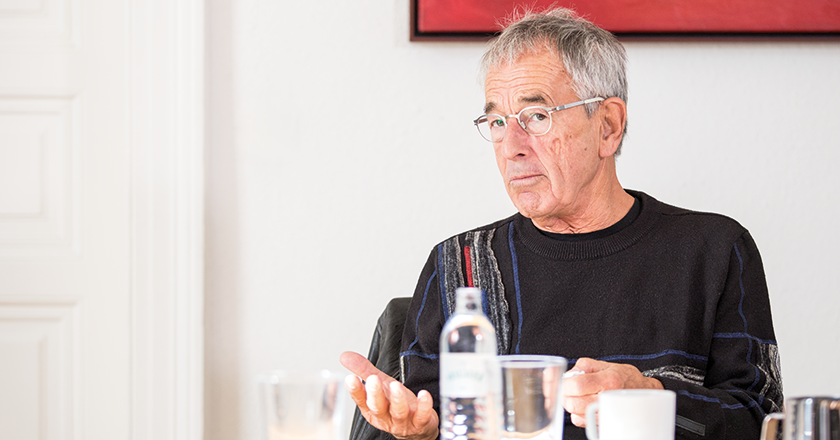 Interview mit Wirtschaftsforscher Stephan Schulmeister (c) MVÖ